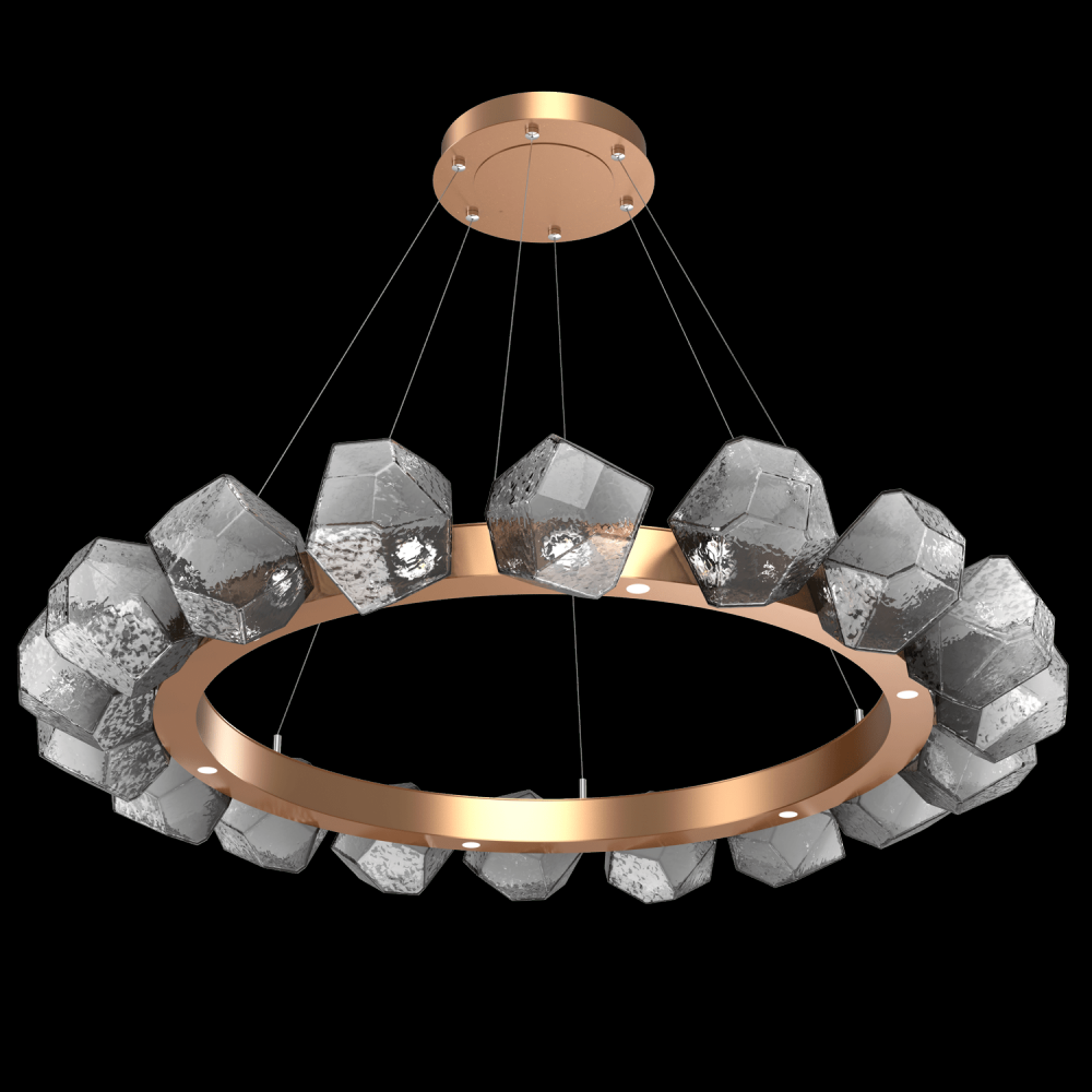 Gem Radial Ring - 48&#34; -Novel Brass