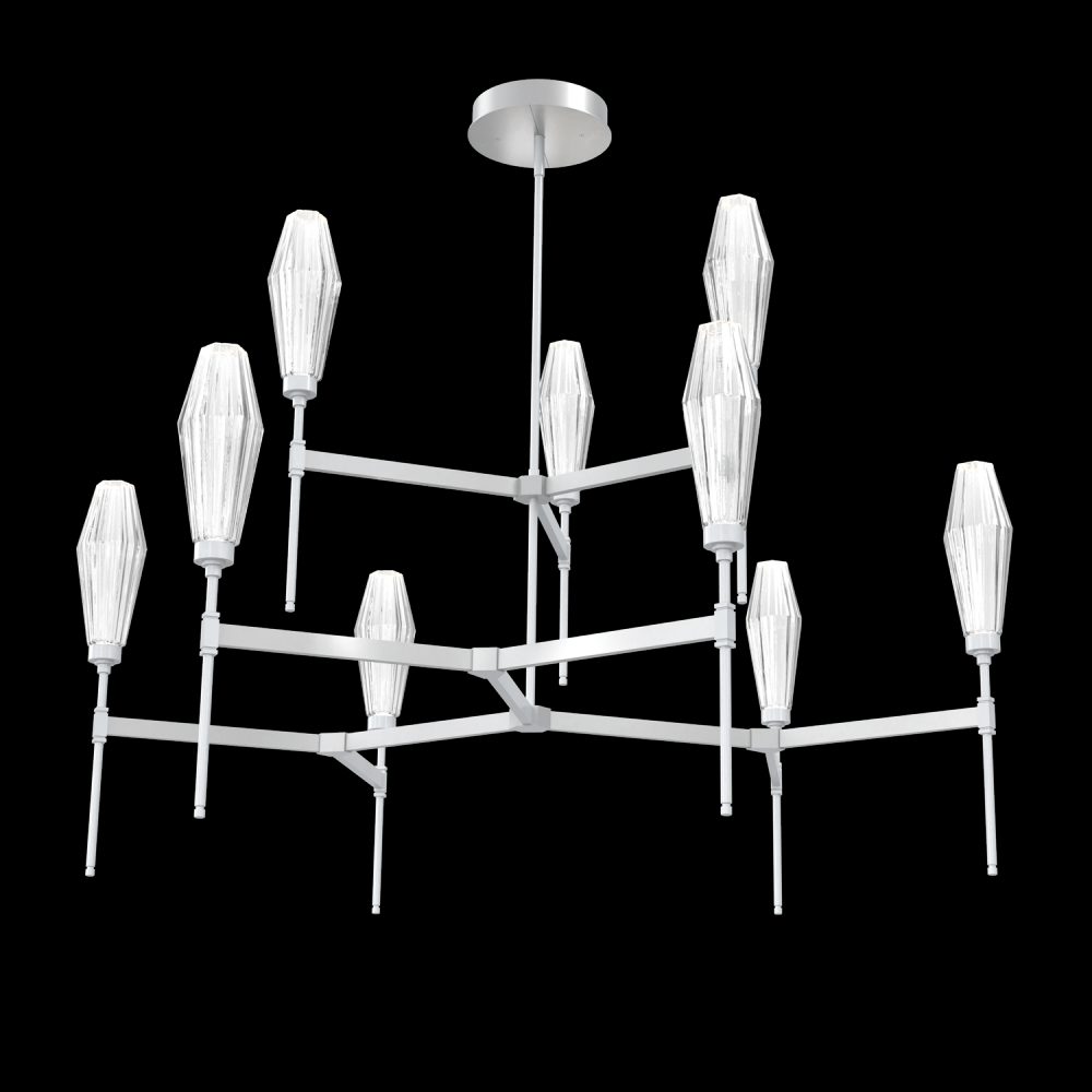 Aalto Round Belvedere Chandelier-54-Classic Silver