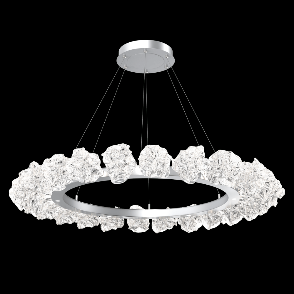 Blossom Ring Chandelier - 50-Classic Silver