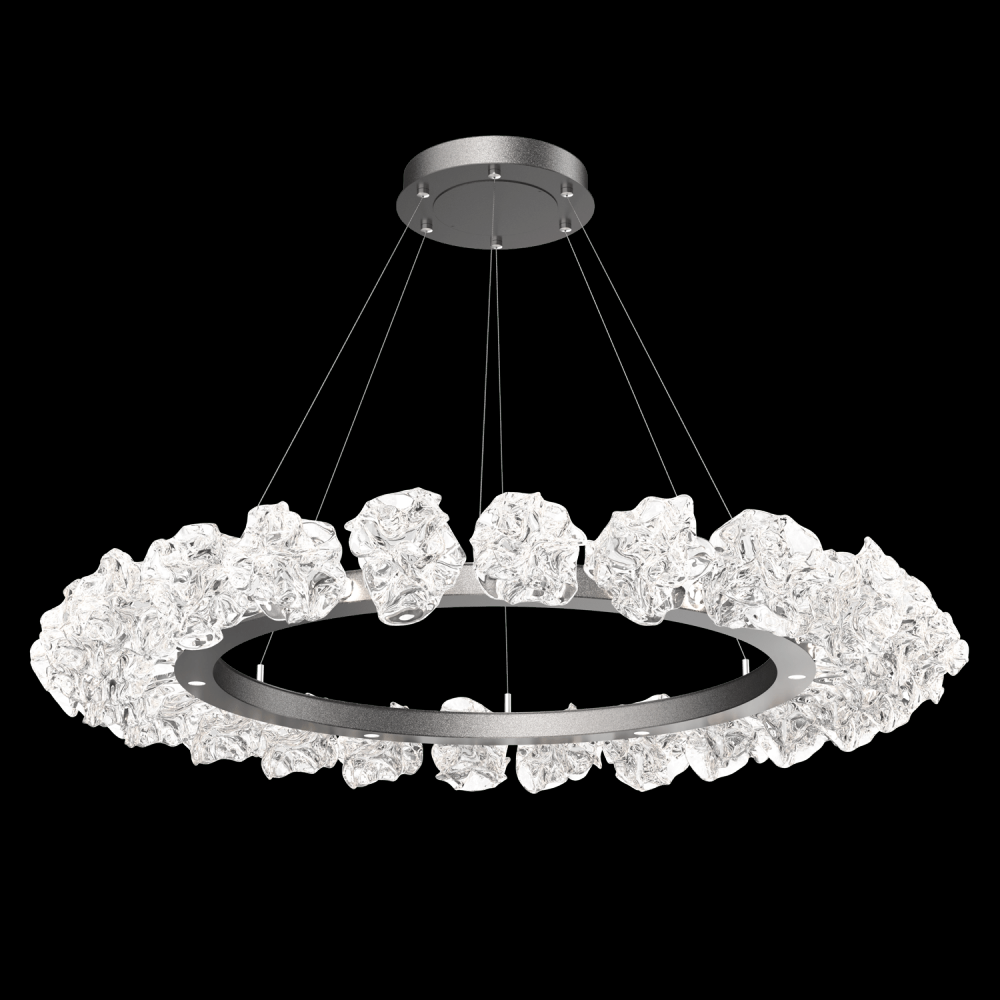 Blossom Ring Chandelier - 50-Graphite