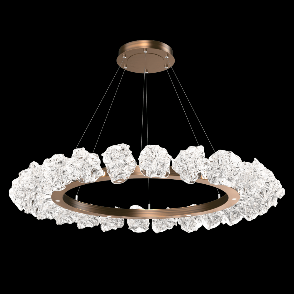 Blossom Ring Chandelier - 50-Oil Rubbed Bronze