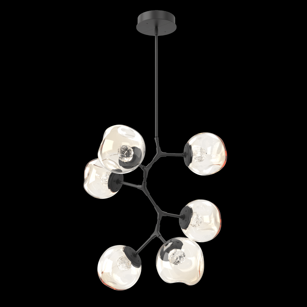 Luna 6pc Vine-Matte Black-Floret Inner