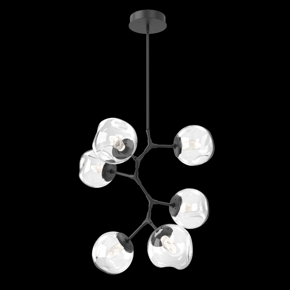 Luna 6pc Vine-Matte Black-Geo Inner