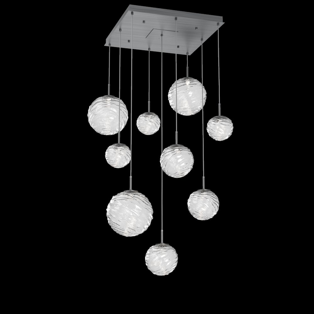 Gaia Square 9pc Multi-Pendant