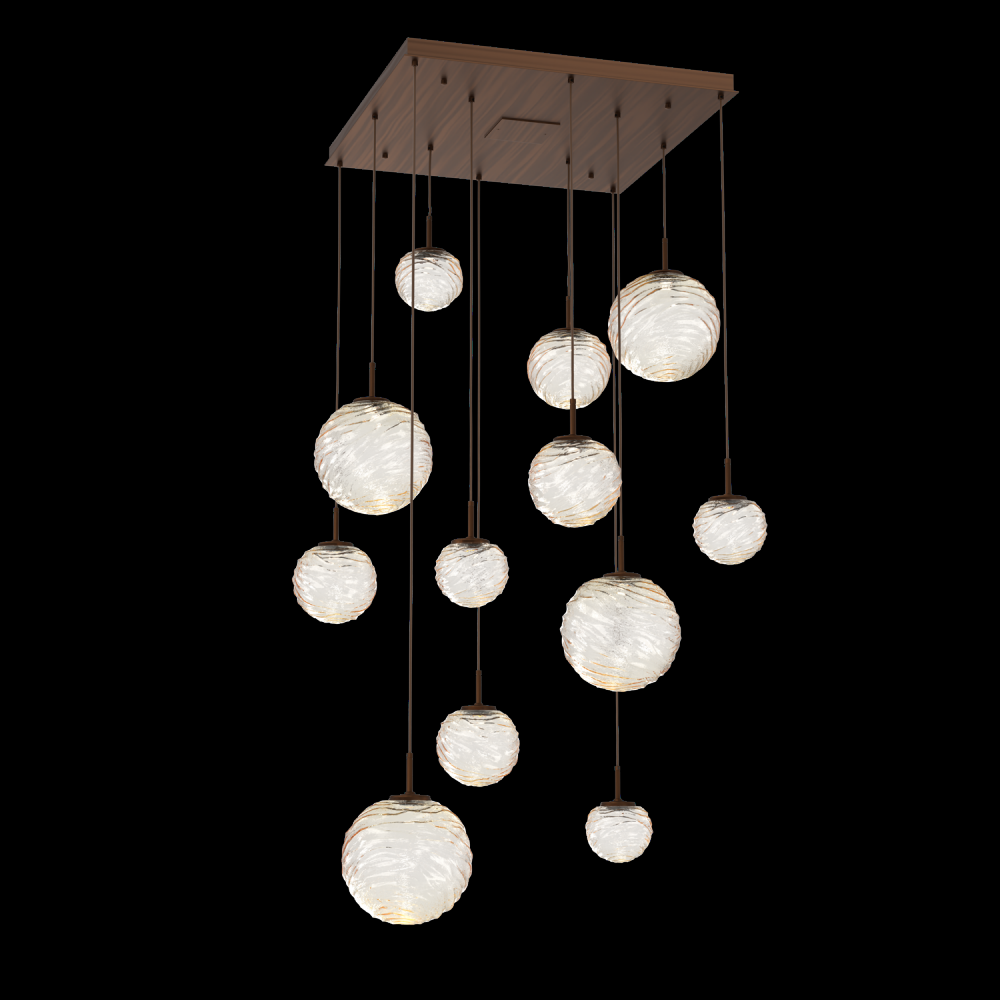 Gaia Square 12pc Multi-Pendant
