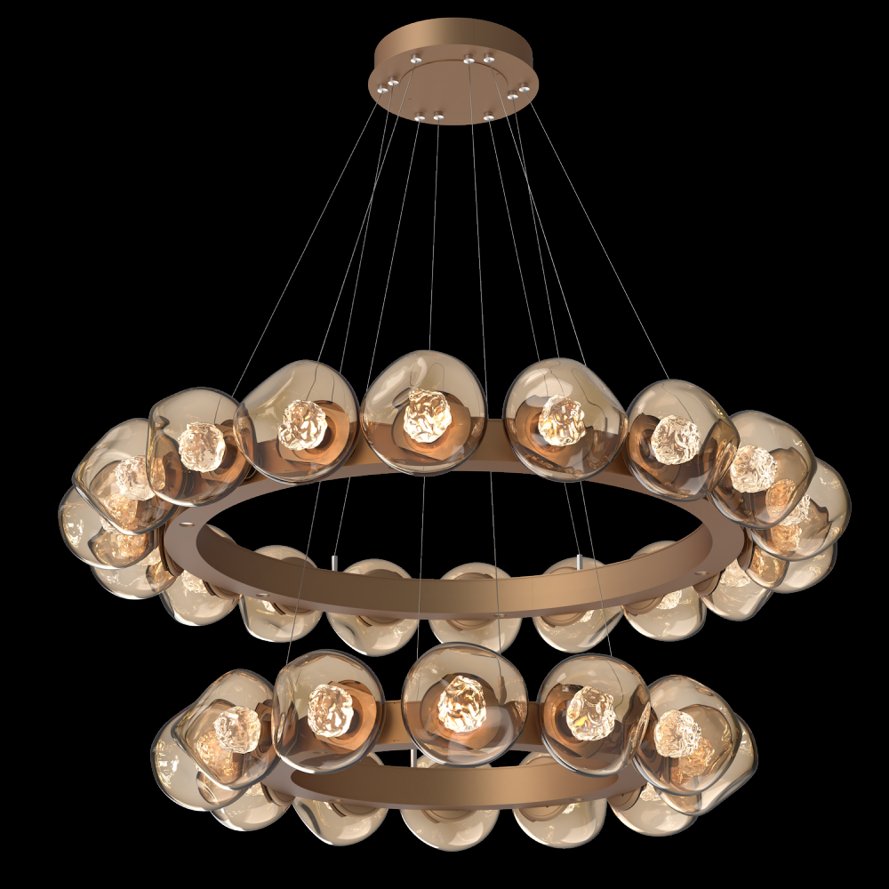 Luna Radial Ring Chandelier