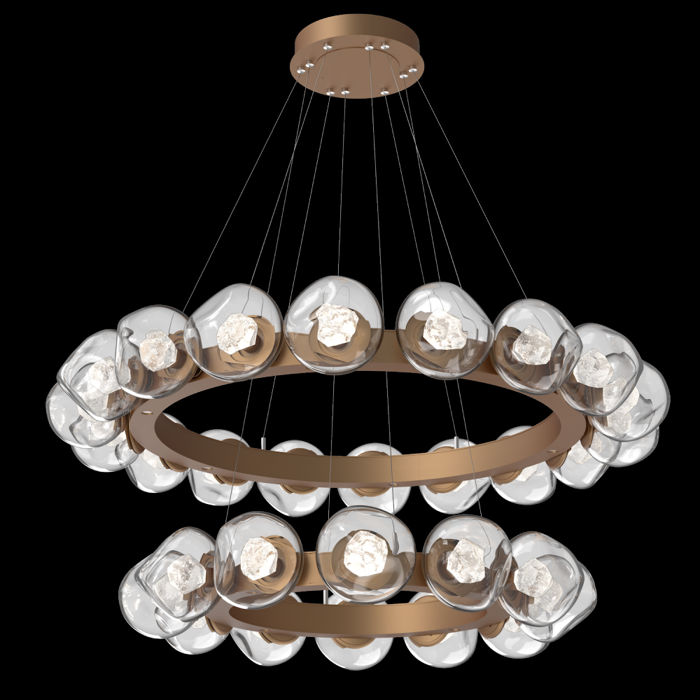 Luna Radial Ring Chandelier