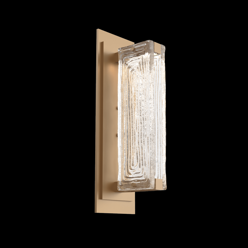 Tabulo Sconce-Novel Brass-Linea Cast Glass