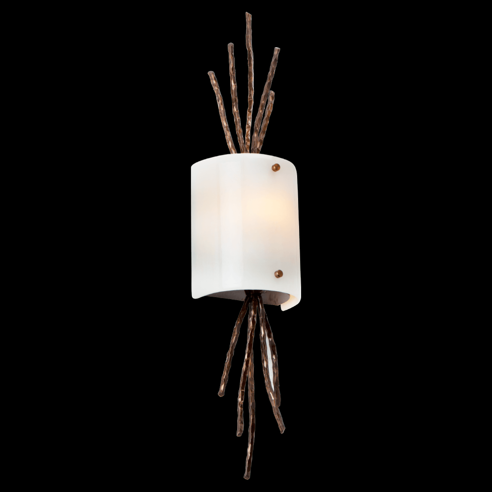 Ironwood Thistle Cover Sconce-0D 5&#34;