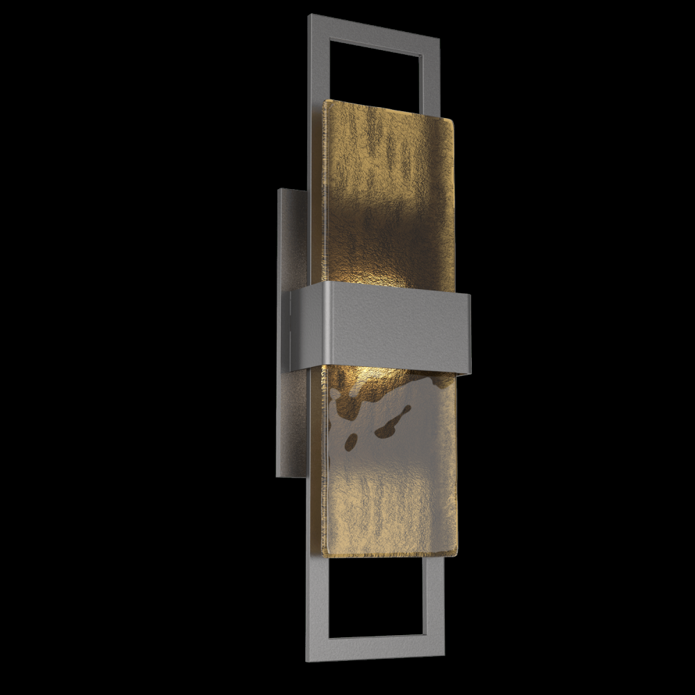 Sasha 20&#34; Sconce-Argento Grey-Bronze Granite