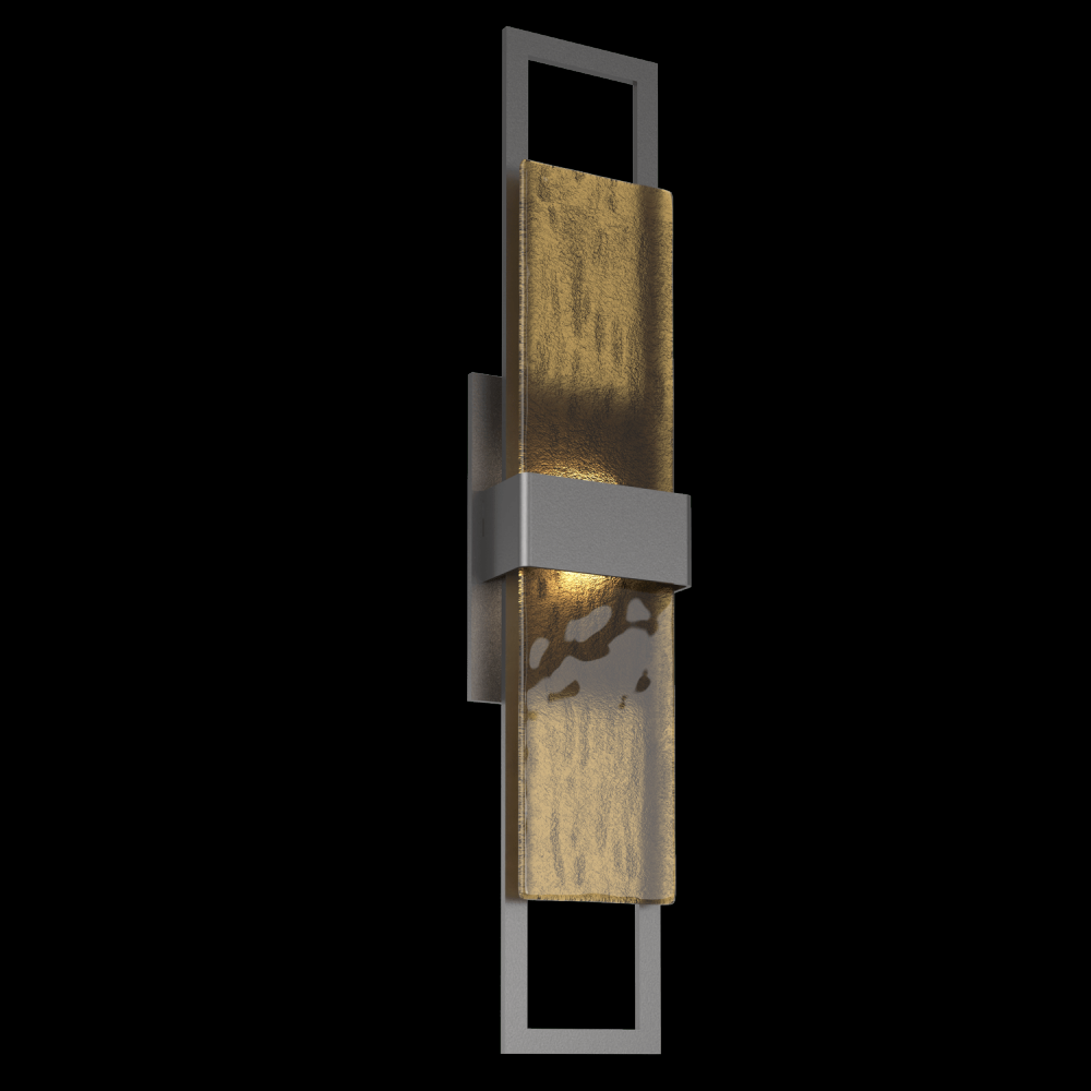 Sasha 28&#34; Sconce-Argento Grey-Bronze Granite