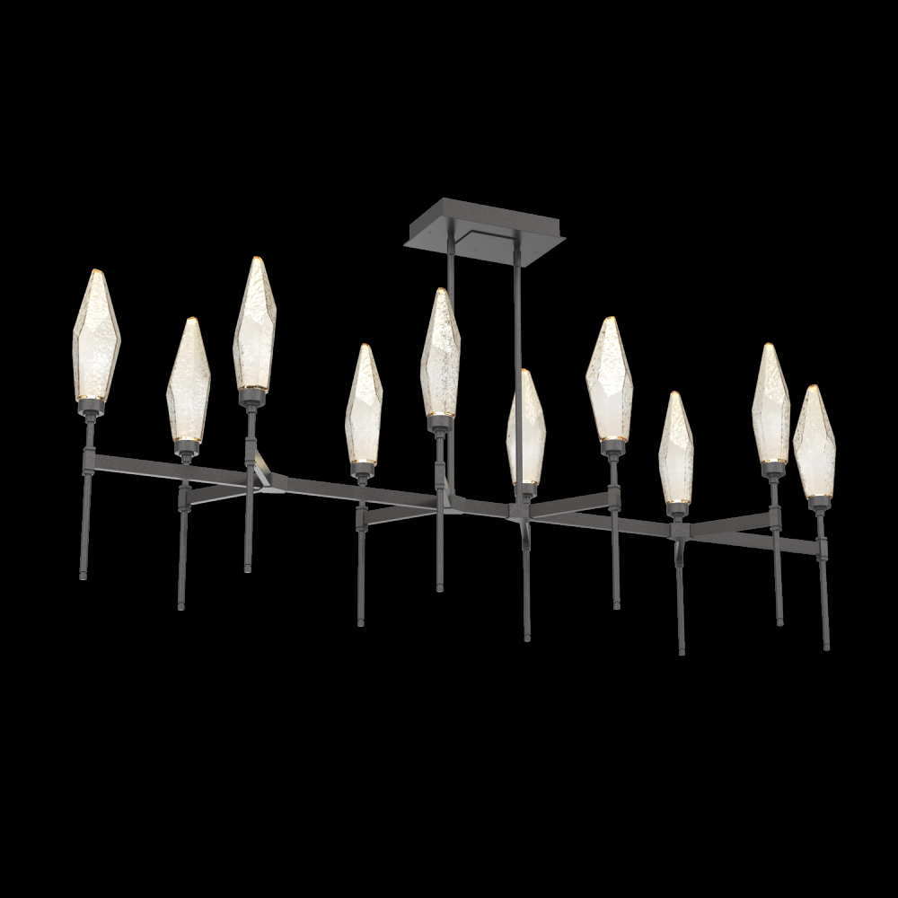 Rock Crystal Linear Belvedere Suspension-67-Graphite