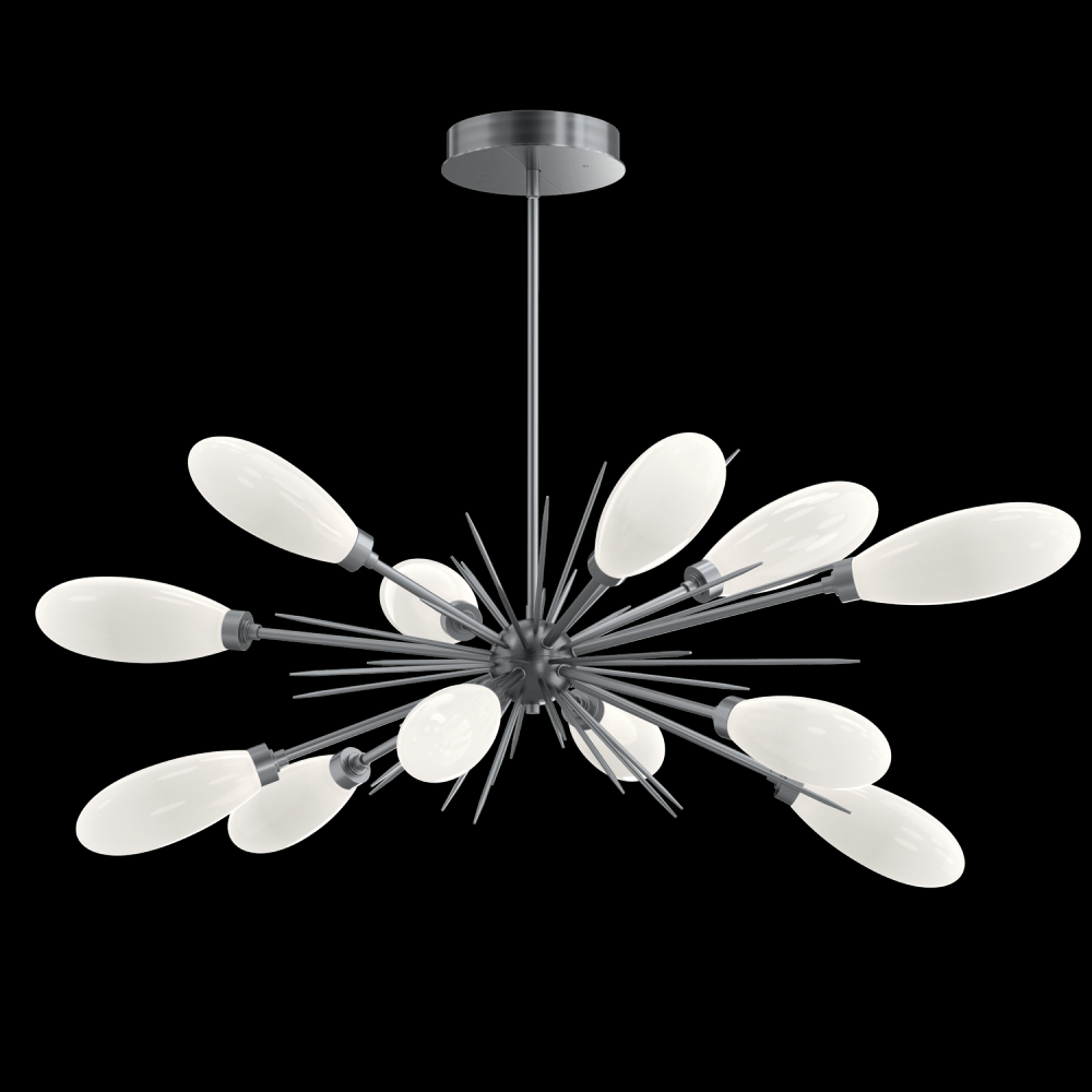 Fiori Oval Starburst Chandelier 50&#34;