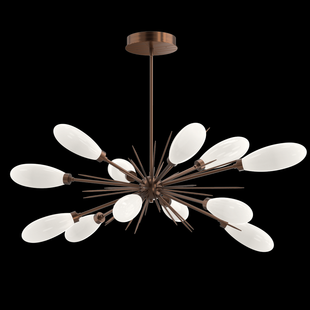 Fiori Oval Starburst Chandelier 50&#34;