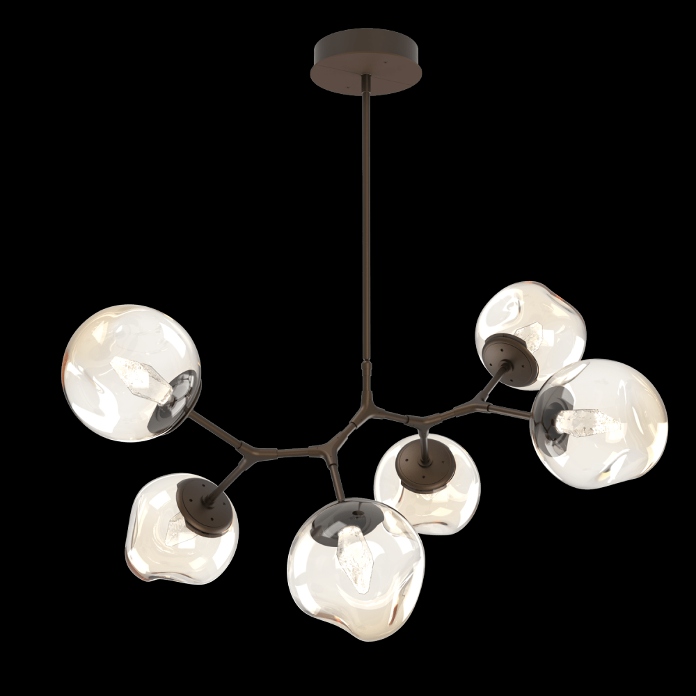 Luna 6pc Branch-Flat Bronze-Geo Inner