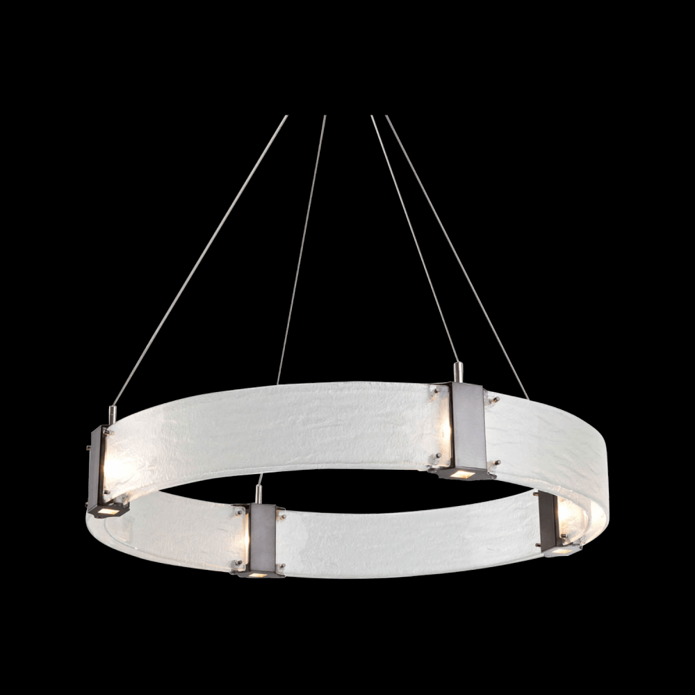 Parallel Ring Chandelier-72-Classic Silver