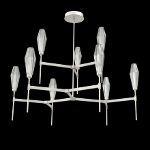 Hammerton CHB0049-54-BS-RS-001-L1 - Aalto Round Chandelier-54-Metallic Beige Silver