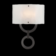 Hammerton CSB0033-0D-BS-IW-E2 - Carlyle Round Link Cover Sconce-0D 11"