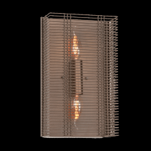 Hammerton CSB0020-13-BS-0-E1 - Downtown Mesh Cover Sconce-13
