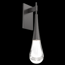 Hammerton IDB0078-01-GP-C-L1 - Raindrop Sconce-Graphite-Blown Glass