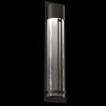 Hammerton ODB0054-31-SB-FG-L2 - Outdoor Tall Round Cover Sconce with Metalwork