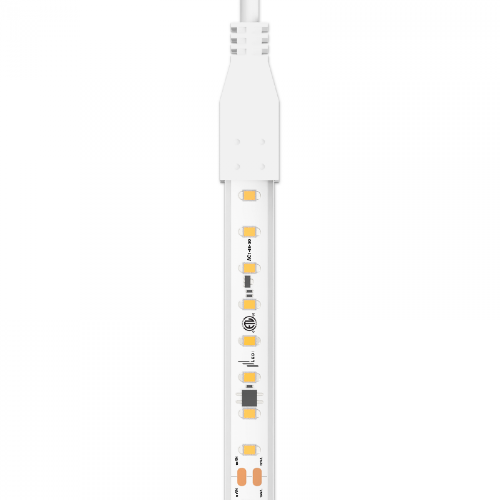Custom Length 2700K Inspire AC 4.5 LED tape light with 6FT lead wire