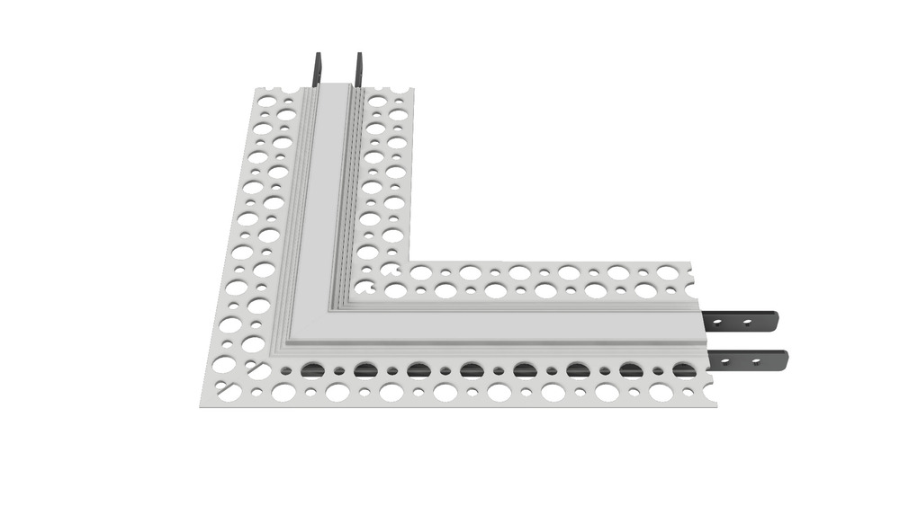 90-Degree Flat Corner Channel for Inspire Mud-In 0.5&#34; Channel