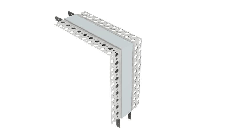 90-Degree Outside Corner Channel for Inspire Mud-In 1&#34; Channel