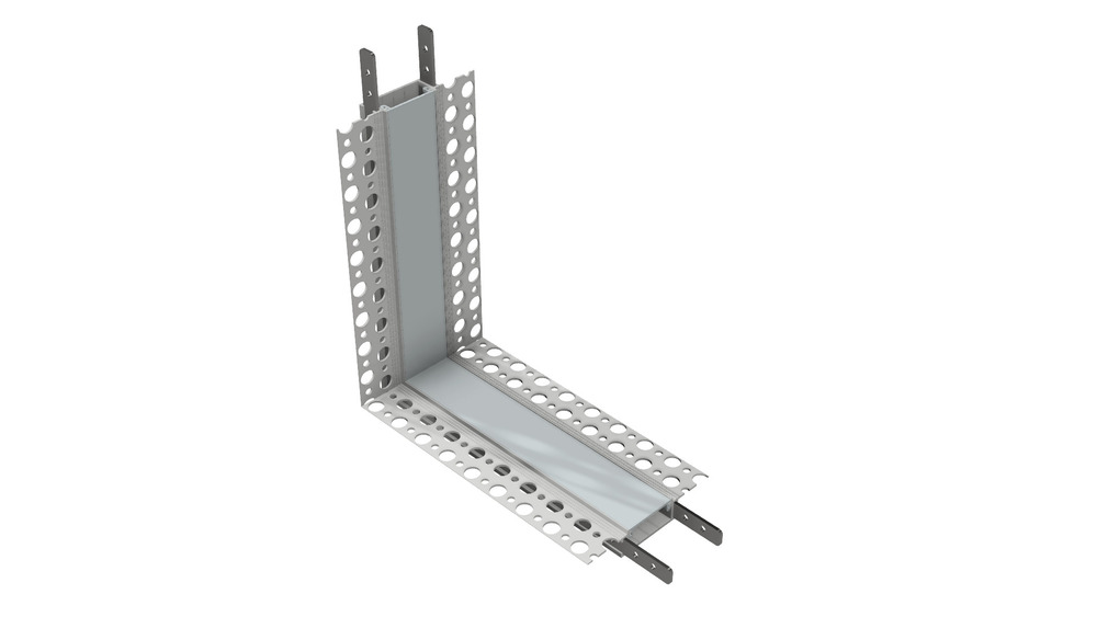 90-Degree Inside Corner Channel for Inspire Mud-In 1&#34; Channel