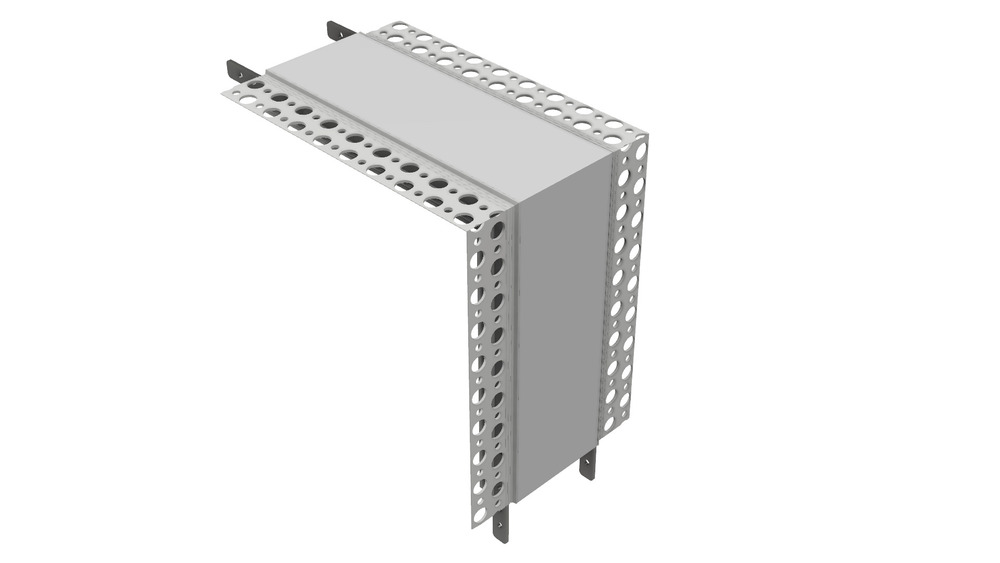 90-Degree Outside Corner Channel for Inspire Mud-In 2&#34; Channel