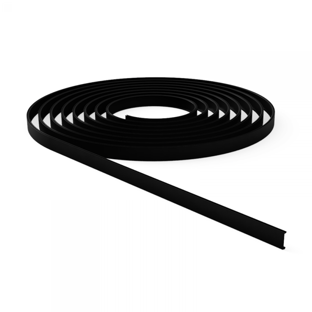 Custom Length Black Lens for Inspire Mud-In 1&#34; Channel