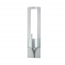 Norwell 8144-BN-CL - Slope Sconce Vanity Light - Brushed Nickel