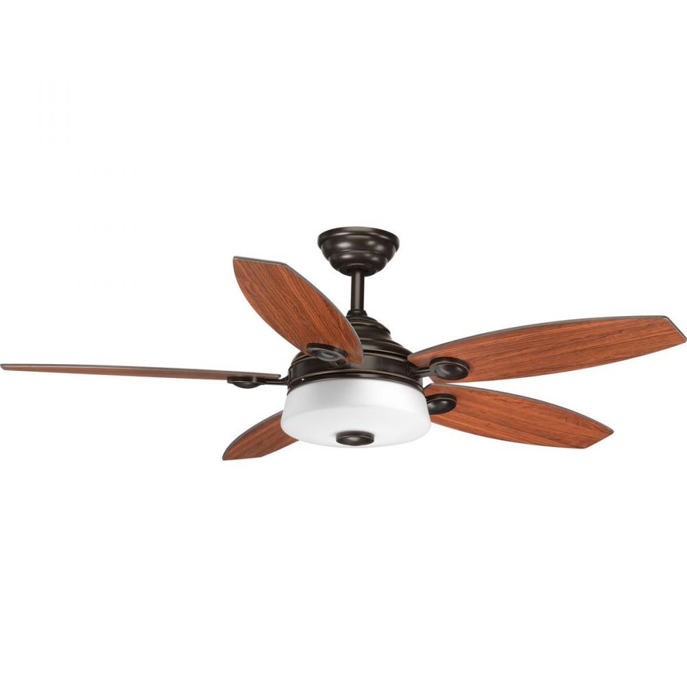 Graceful Collection 54&#34; 5 Blade Fan w/ LED Light