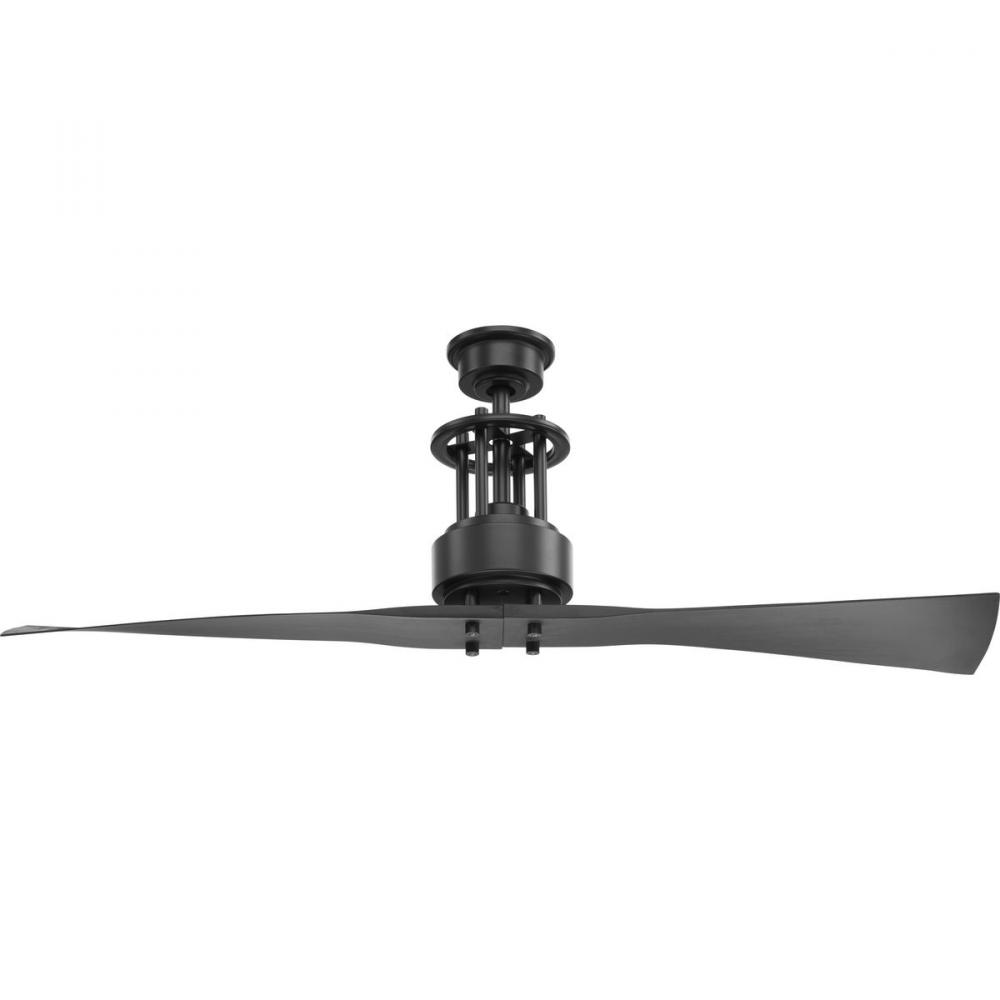 Spades Collection 56&#34; Two Blade Ceiling Fan