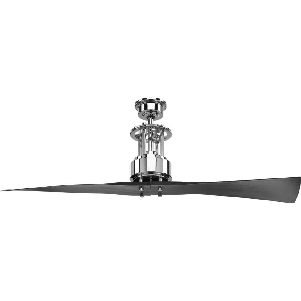 Spades Collection 56&#34; Two Blade Ceiling Fan