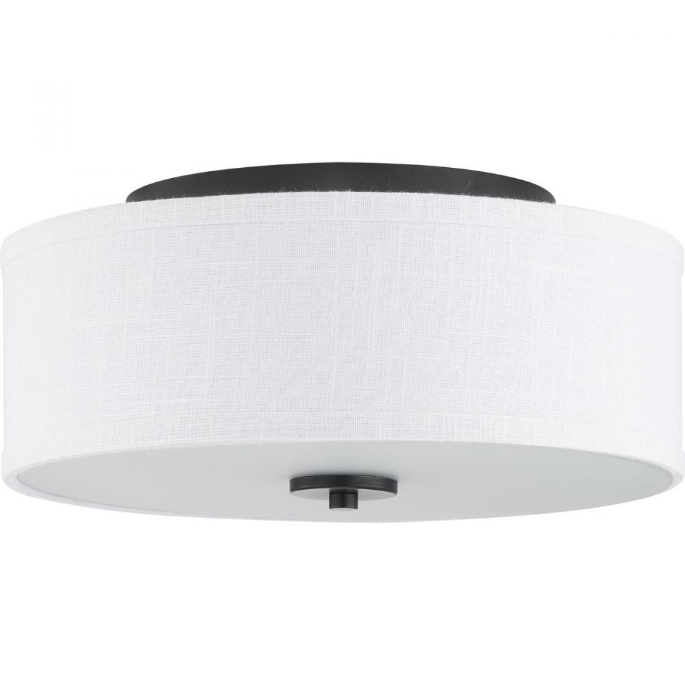 Inspire Collection 13&#34; Two-Light Flush Mount