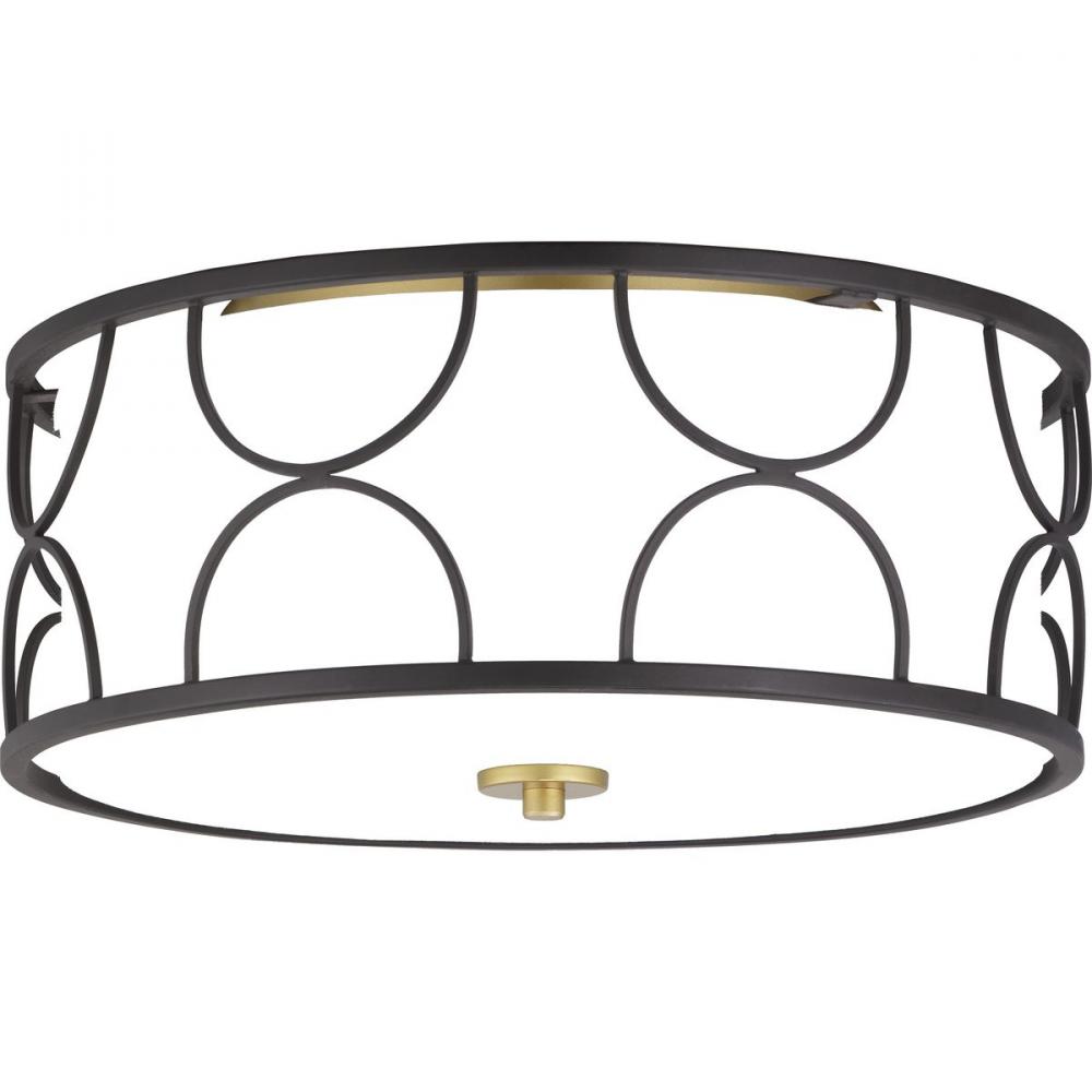 Landree Collection 16&#34; Three-light Flush Mount