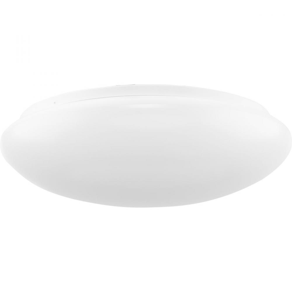 Cloud Collection 5-CCT Integrated LED White Contemporary 13.78&#34; Medium Flush Mount Light