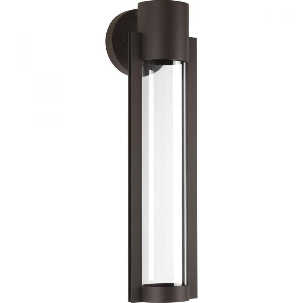 Z-1030 Collection 5&#34; One-Light LED Antique Bronze Medium Modern Wall Lantern