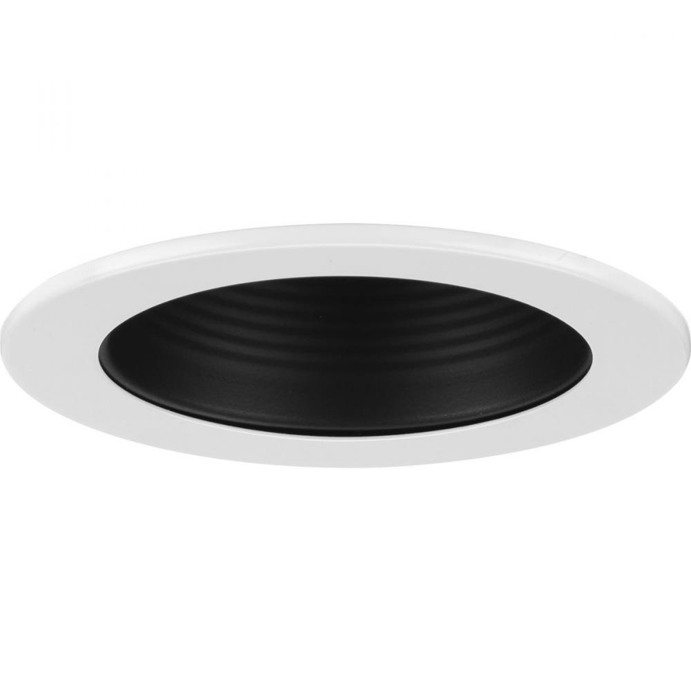 4&#34; Black Recessed Step Baffle Trim for 4&#34; Housing (P804N series)