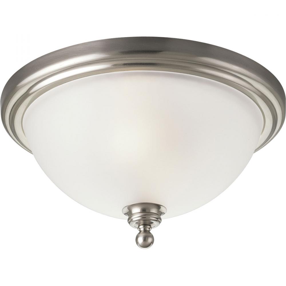 Madison Collection Two-Light 15-3/4&#34; Close-to-Ceiling