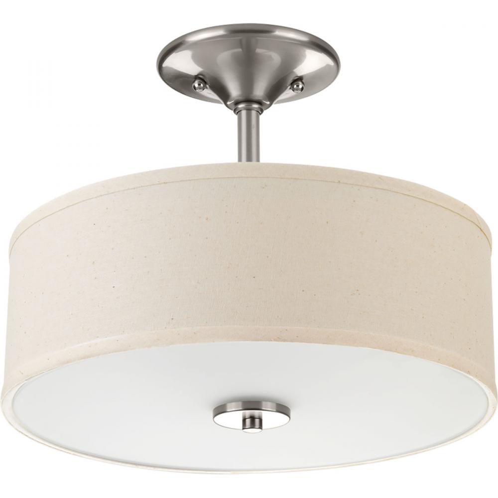 Inspire Collection Two-Light 13&#34; Semi-Flush