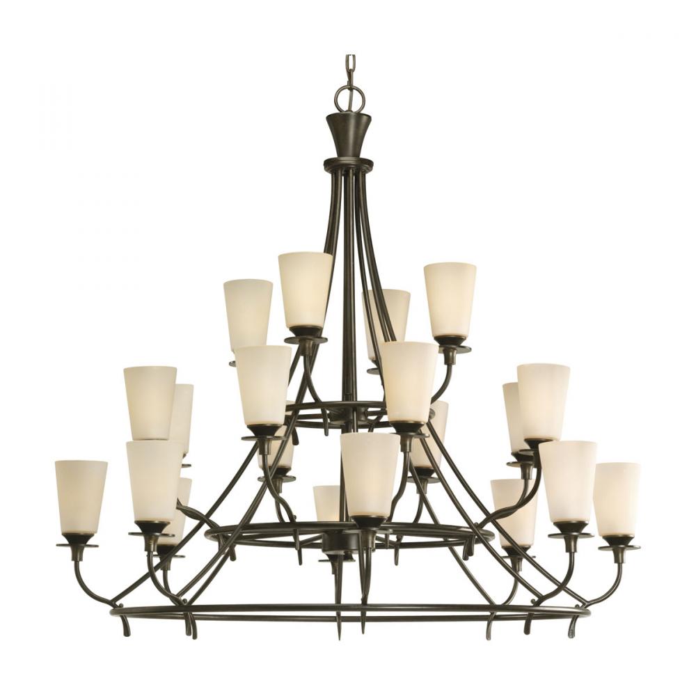 Cantata Collection Twenty-Light, Three-Tier Chandelier