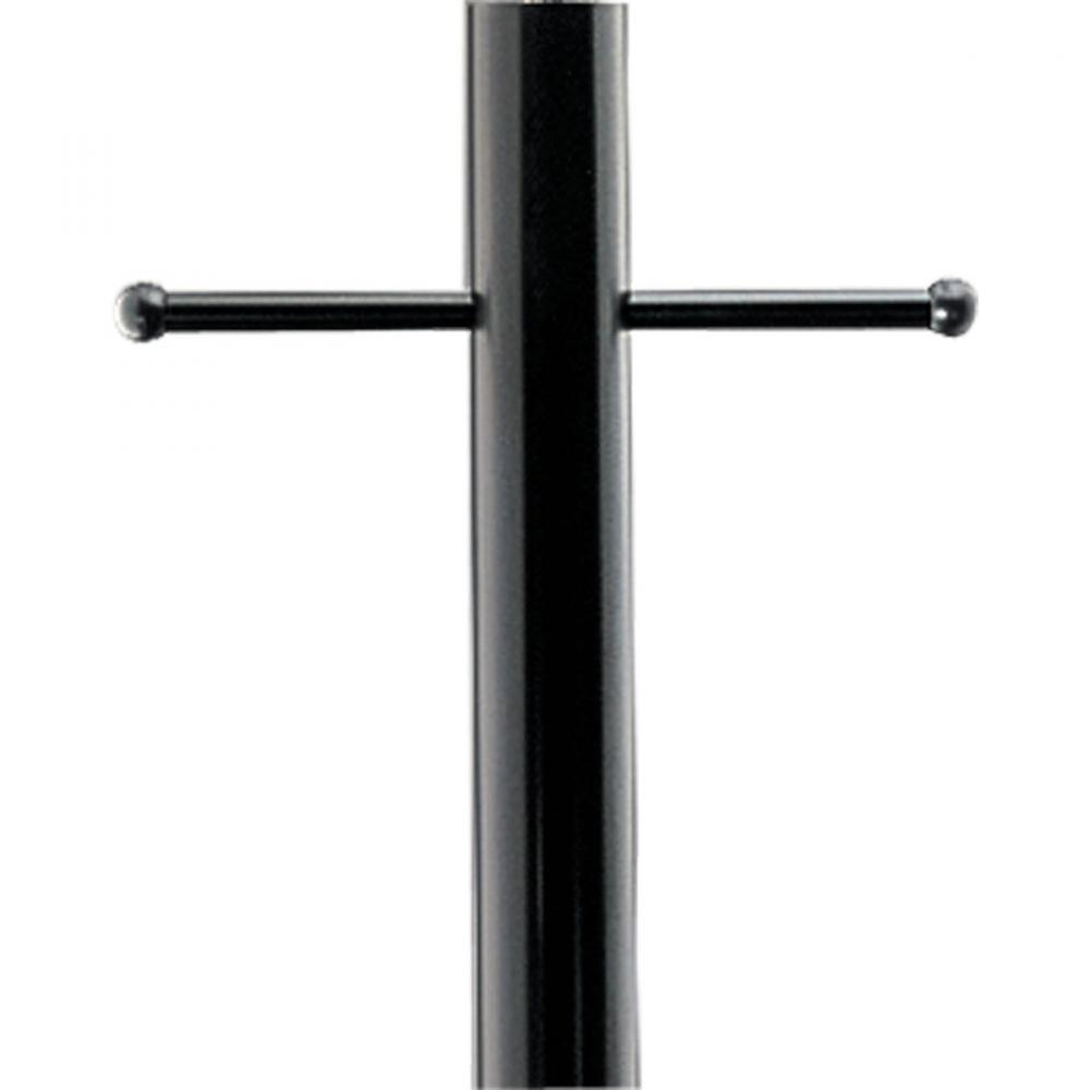 Outdoor 7&#39; Aluminum Post with Ladder Rest