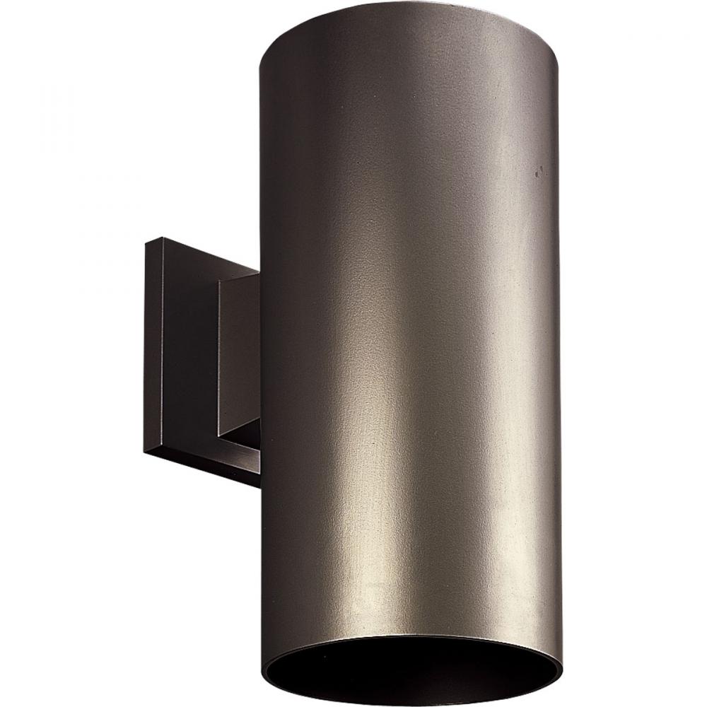 6&#34; Bronze LED Outdoor Wall Cylinder