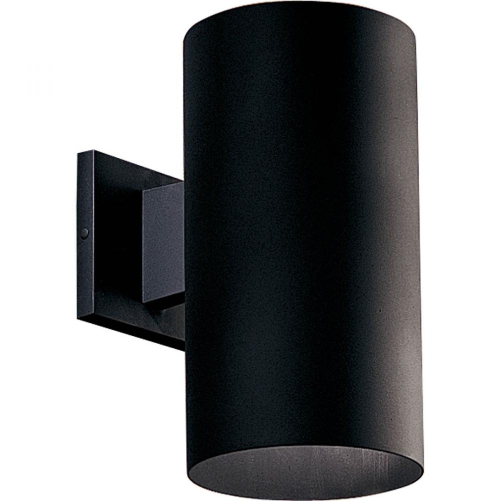 6&#34; Black Outdoor Wall Cylinder