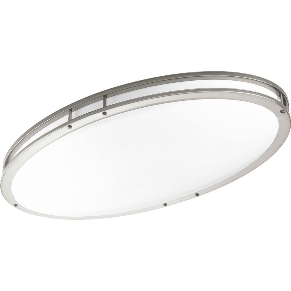 One-Light 18&#34; LED Oval Flush Mount