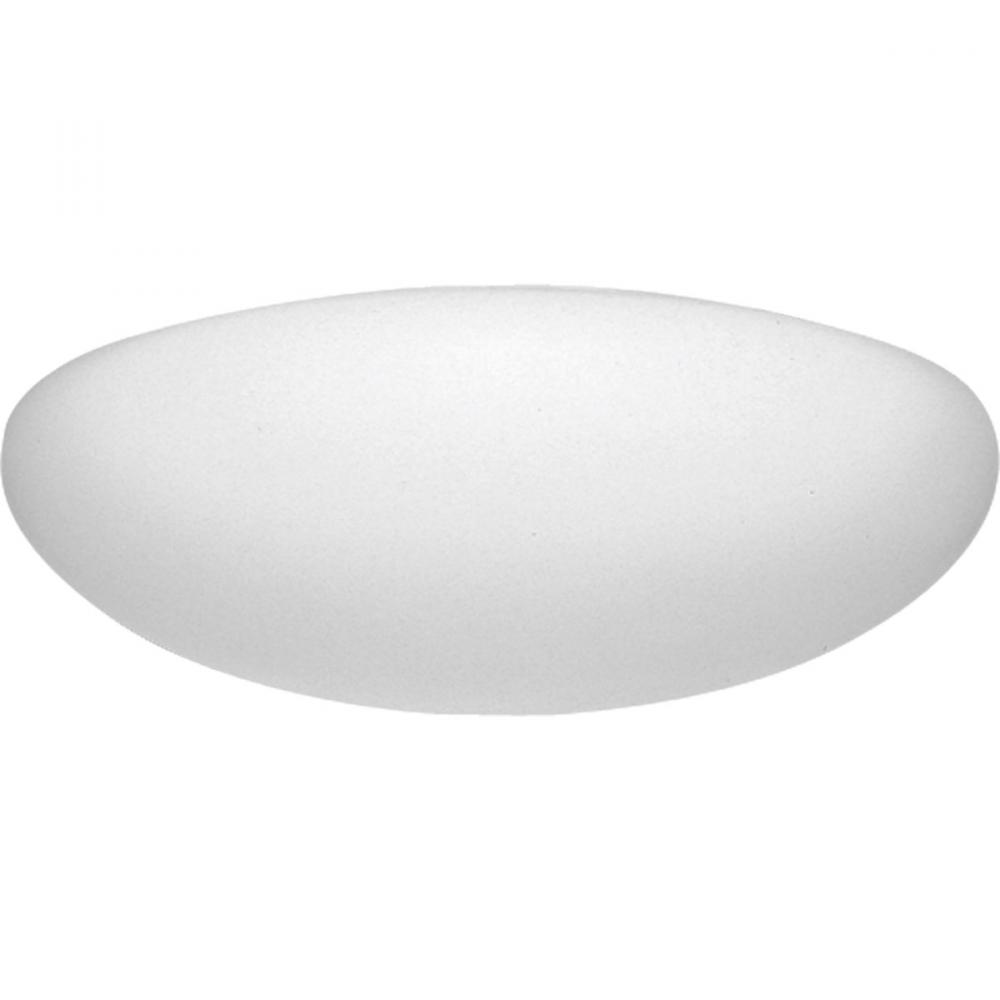 One-Light 16&#34; Fluorescent Cloud Close-to-Ceiling