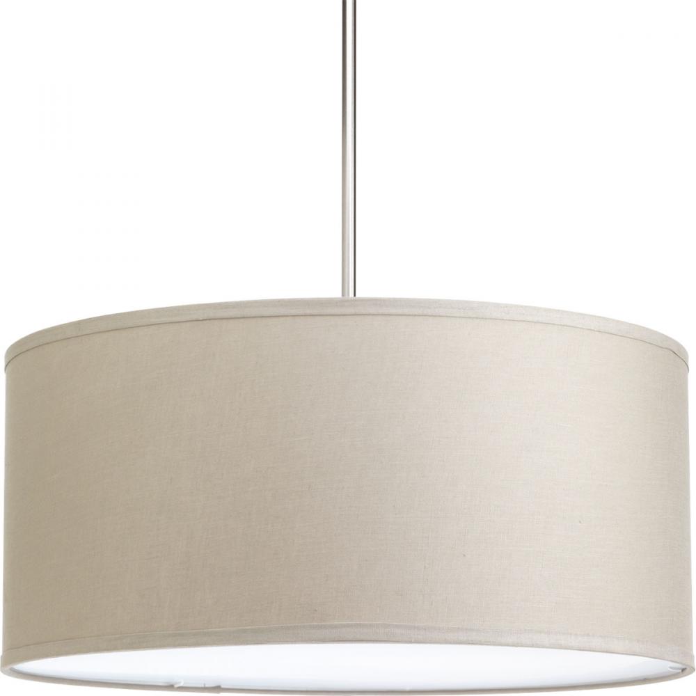 Markor Collection 22&#34; Drum Shade for Use with Markor Pendant Kit