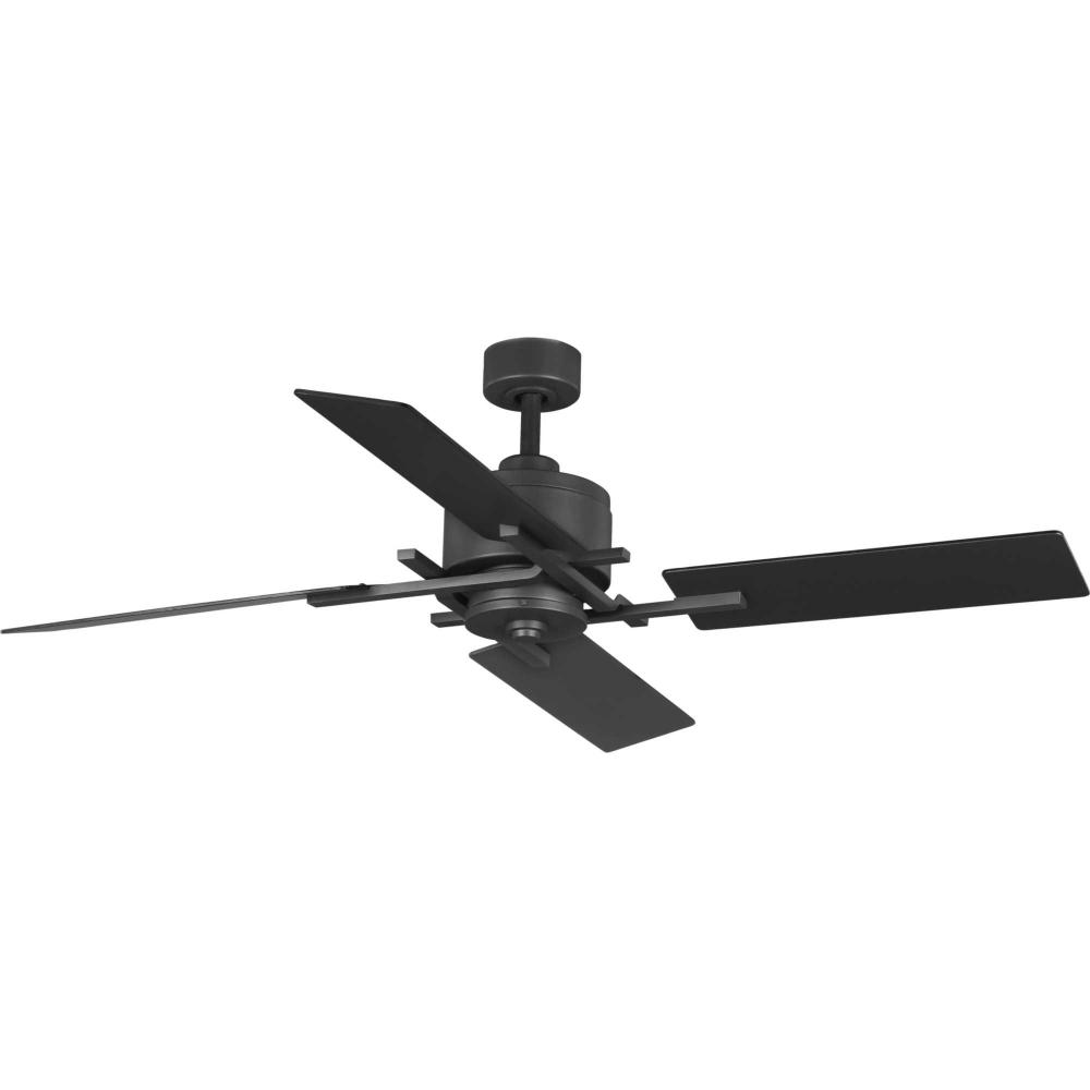 Bedwin Collection 56&#34; Four-Blade Graphite Ceiling Fan